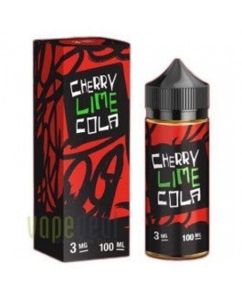 Cherry Lime Fizz Cola by Juice Man - 100ml