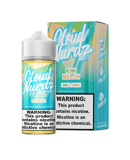 Kiwi Melon Iced by Cloud Nurdz - 100ml