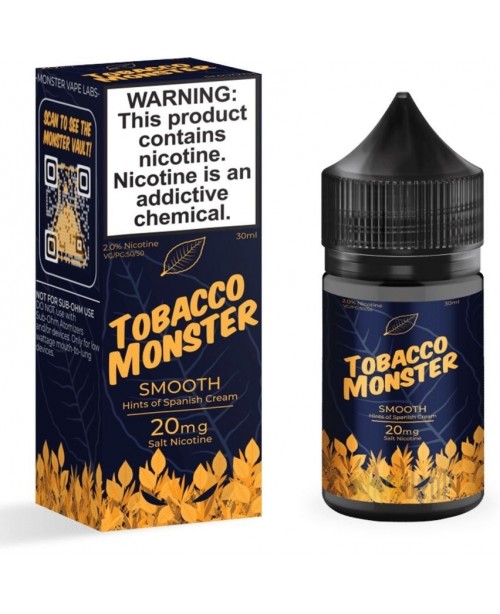 Smooth Tobacco Monster Salt Series by Jam Monster-...