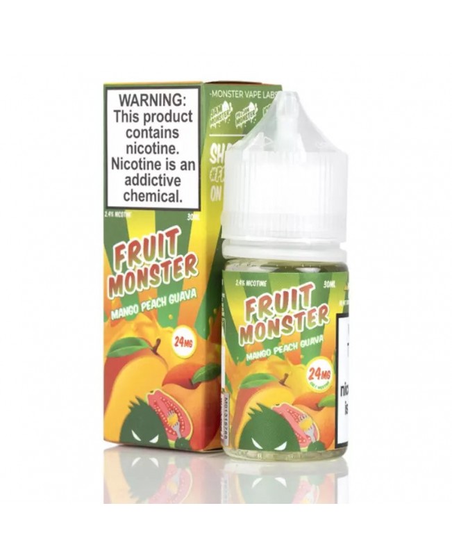 Mango Peach Guava Fruit Monster by Jam Monster - 100ml