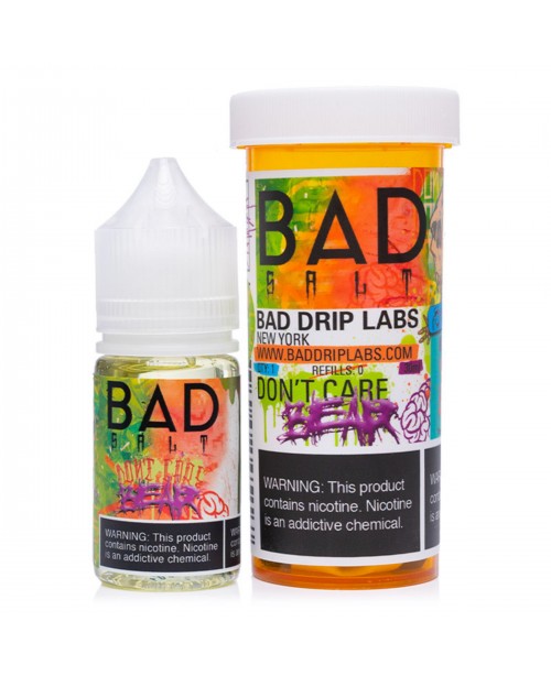 Don't Care Bear by Bad Drip Salts - 30ml Don't Care Bear by Bad Drip Salts - 30ml