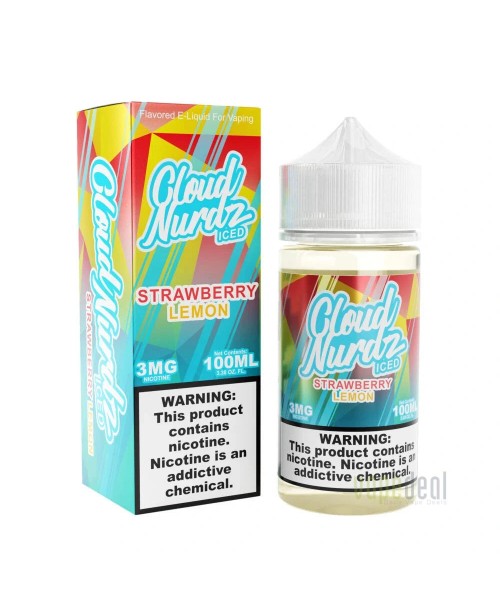 Strawberry Lemon Iced by Cloud Nurdz - 100ml