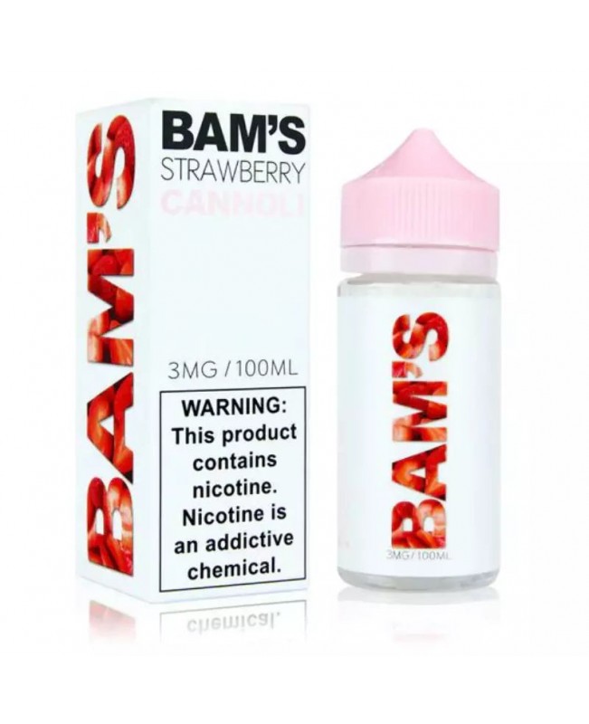 Strawberry Cannoli by Bam's E-Liquid - 100ml
