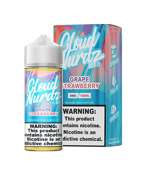Grape Strawberry Iced by Cloud Nurdz - 100ml