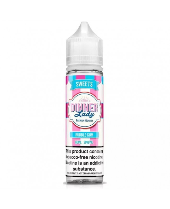 Bubblegum Tobacco-Free Nicotine by Dinner Lady - 60ml