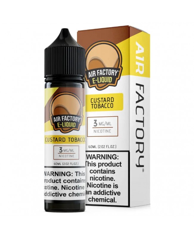 Air Factory E-Liquid 60mL - Custard Tobacco