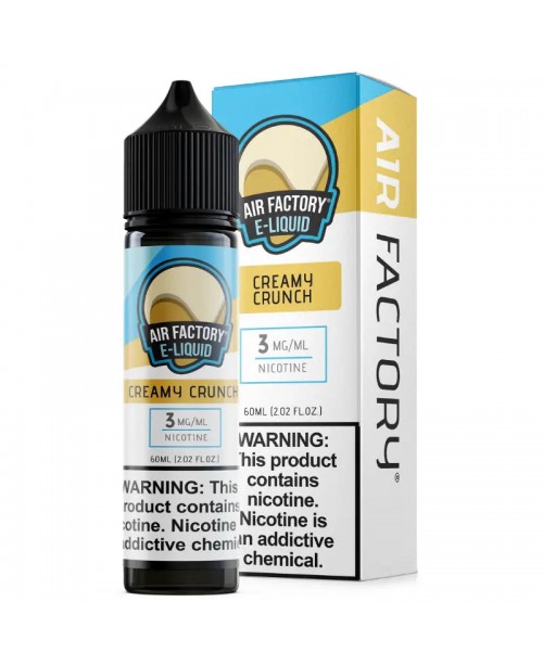 Air Factory E-Liquid 60mL - Creamy Crunch