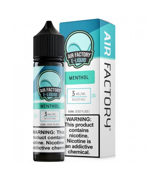 Air Factory E-Liquid 60mL - Menthol