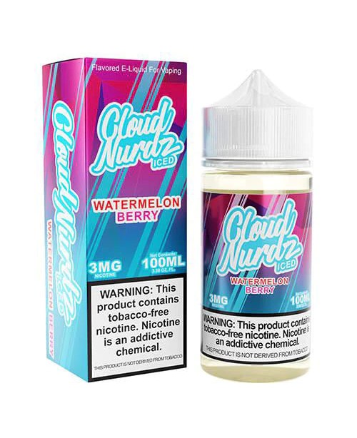 Watermelon Berry Iced by Cloud Nurdz TFN Tobacco F...