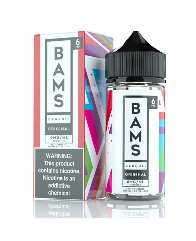Original Cannoli by Bam's E-Liquid - 100ml
