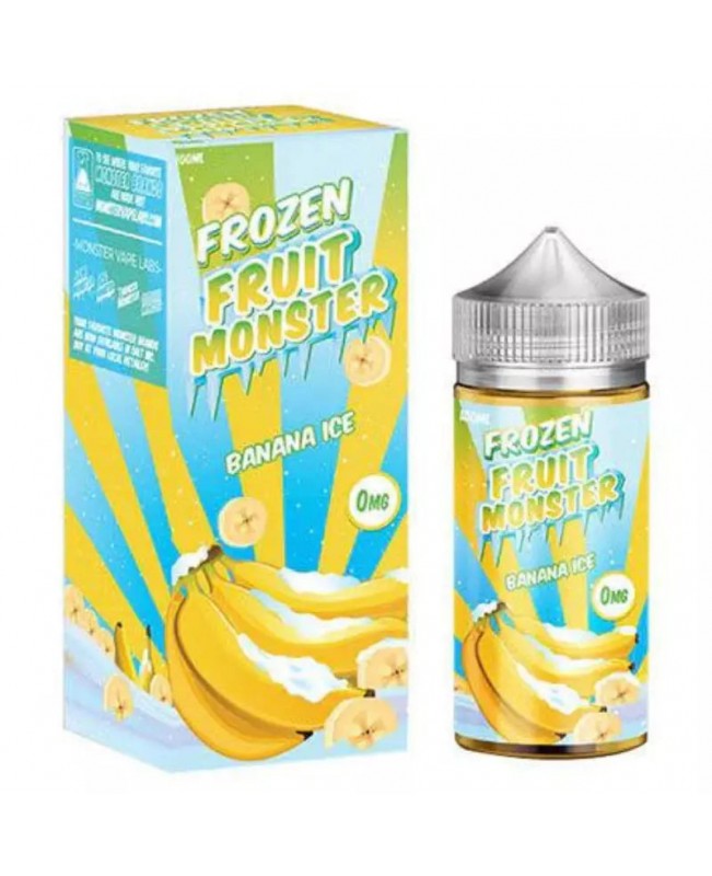 Banana Ice Frozen Fruit Monster by Jam Monster - 100ml Banana Ice Frozen Fruit Monster by Jam Monster - 100ml