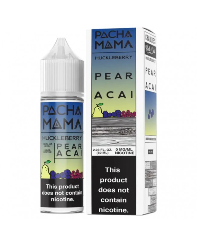 Huckleberry Pear Acai by Pachamama - 60ml