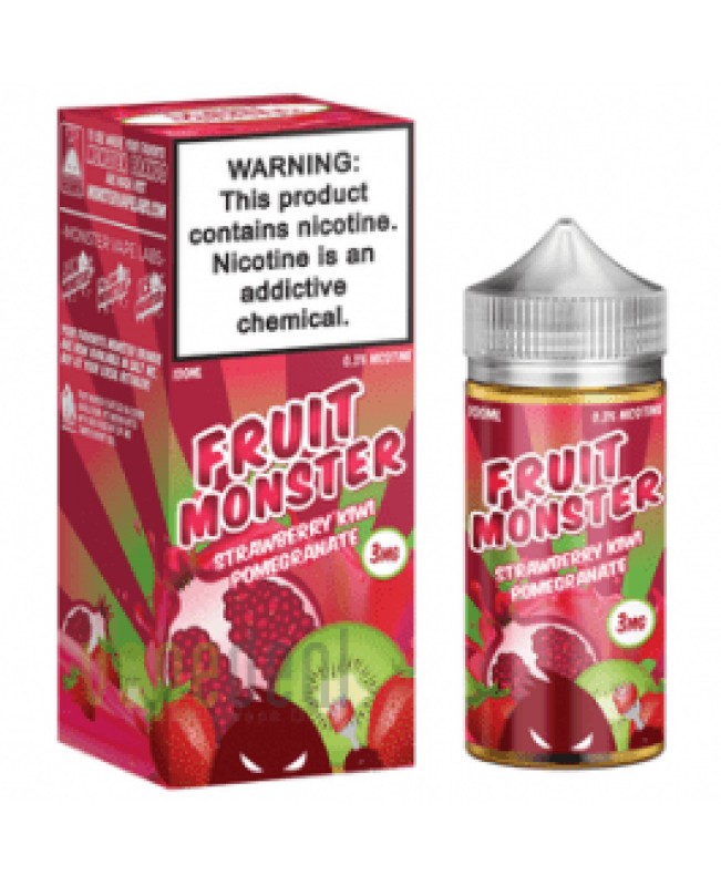 Strawberry Kiwi Pomegranate by Fruit Monster - 100ml