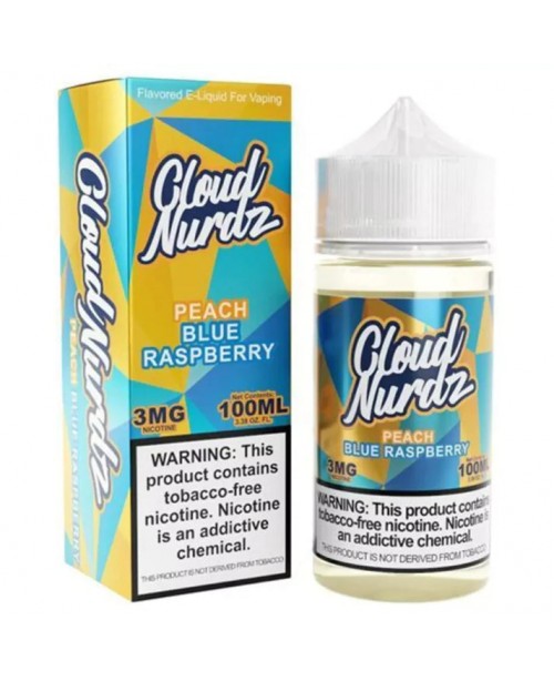 Peach Blue Razz by Cloud Nurdz TFN Tobacco Free Ni...
