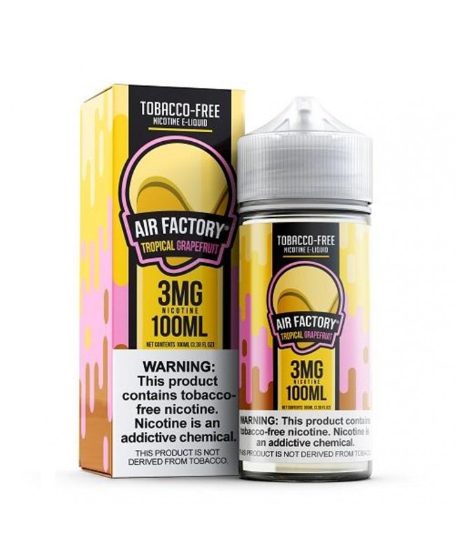 Air Factory E-Liquid Tobacco Free Nicotine (TFN) 100mL - Tropical Grapefruit