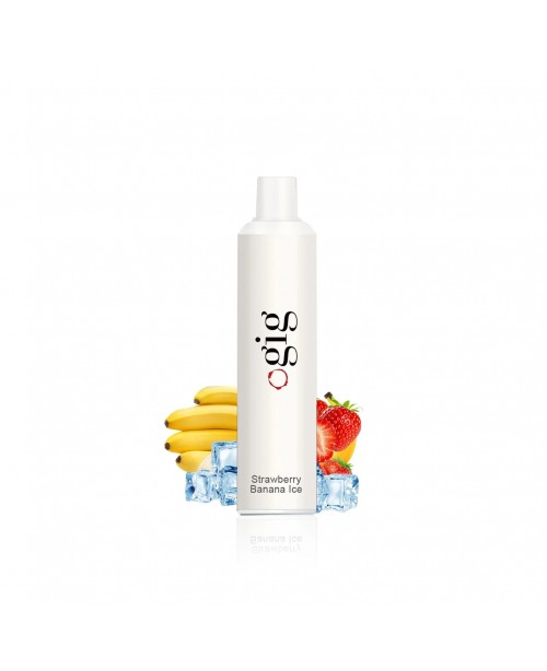 Gig 1300 Disposable 1300 Puffs - Strawberry Banana...