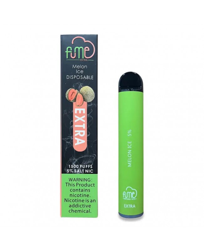Fume Extra Disposable 1500 Puffs - Melon Ice