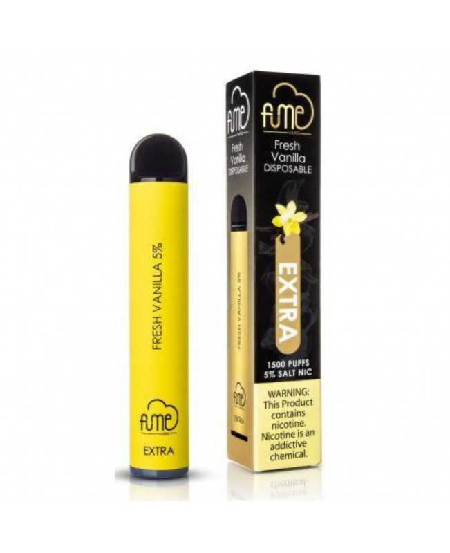 Fume Extra Disposable 1500 Puffs - Fresh Vanilla