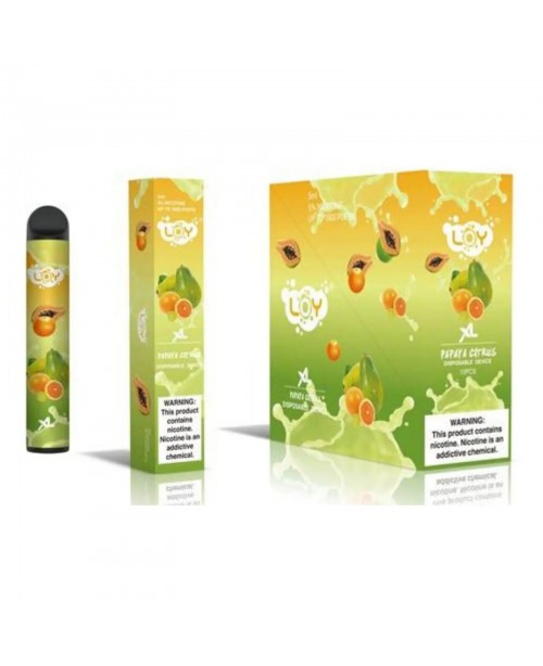 Loy XL Disposable 1500 Puffs - Papaya Citrus
