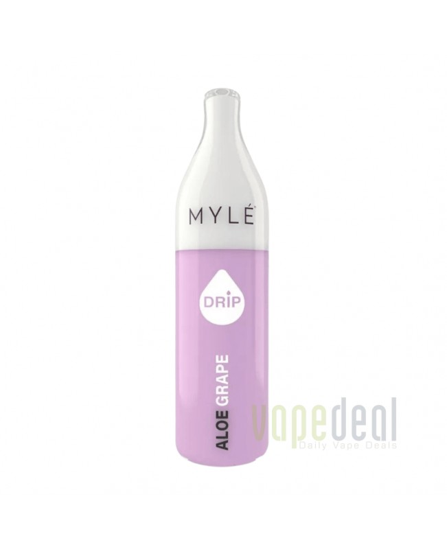 Myle Drip Disposable 2000 Puffs - Aloe Grape