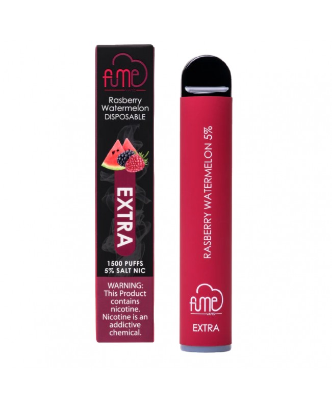 Fume Extra Disposable 1500 Puffs - Raspberry Watermelon
