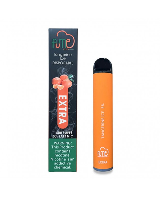 Fume Extra Disposable 1500 Puffs - Tangerine Ice