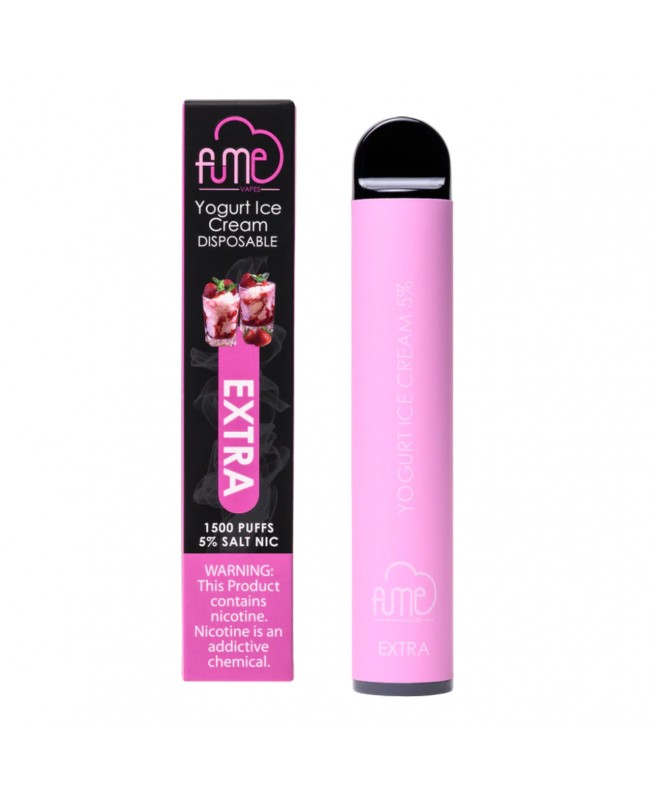 Fume Extra Disposable 1500 Puffs - Yogurt Ice Cream