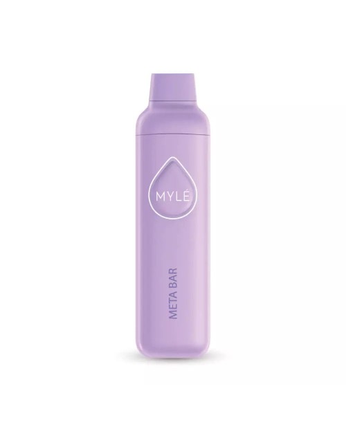 Myle Meta Bar Disposable 2500 Puffs - White Grape ...
