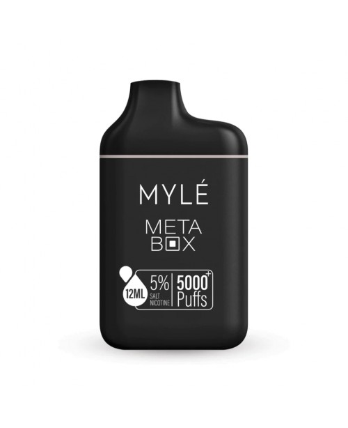 Myle Meta Box Disposable 5000 Puffs - Cuban Tobacc...