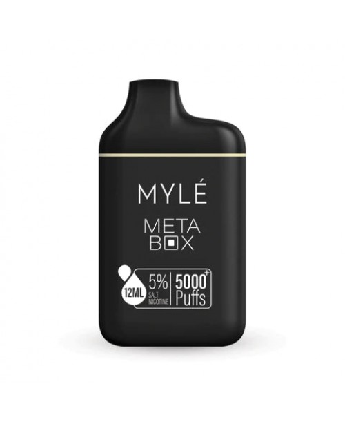Myle Meta Box Disposable 5000 Puffs - Lemon Mint
