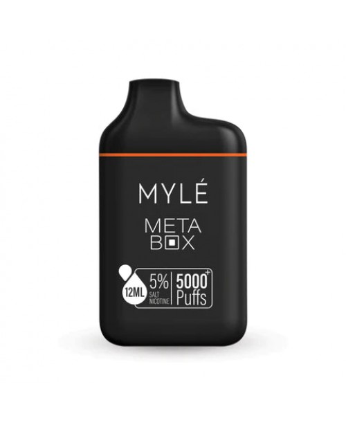 Myle Meta Box Disposable 5000 Puffs - Orange Ice