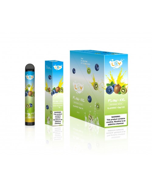 Loy Flow XXL Disposable 2400 Puffs - Blueberry Kiw...