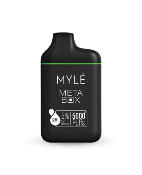 Myle Meta Box Disposable 5000 Puffs - Iced Apple