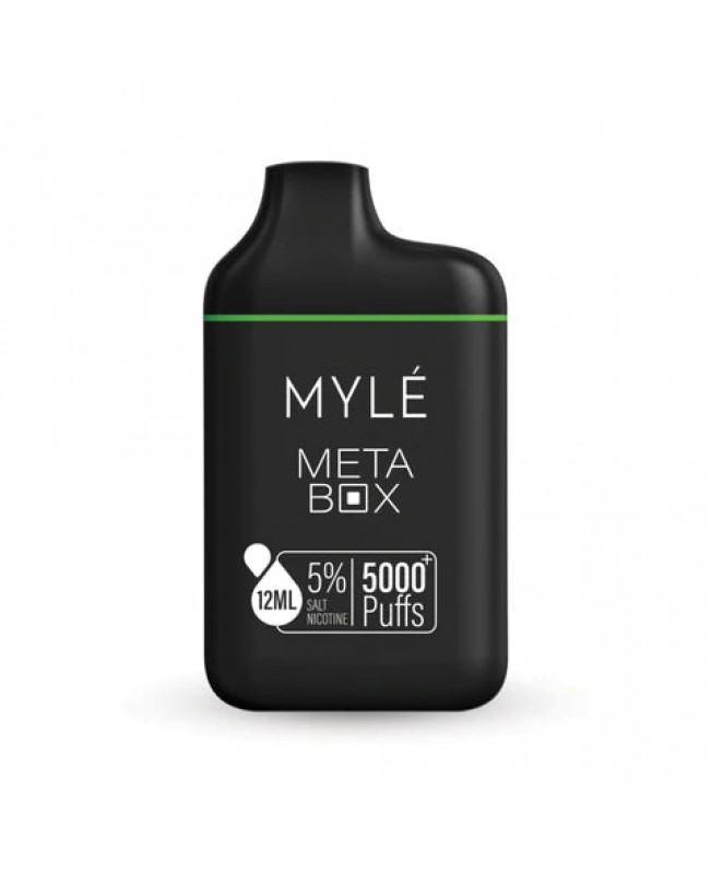 Myle Meta Box Disposable 5000 Puffs - Iced Apple