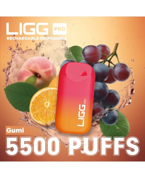 Ligg Pro 5500 Puffs Disposable Vape - Gumi