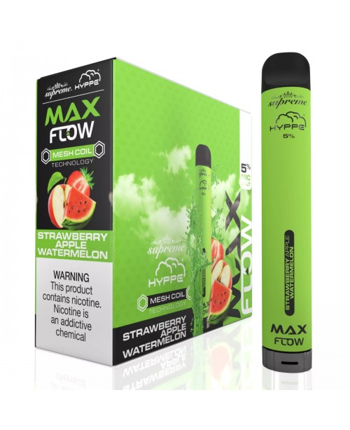 Hyppe Max Flow Disposable 2000 Puffs - Strawberry ...