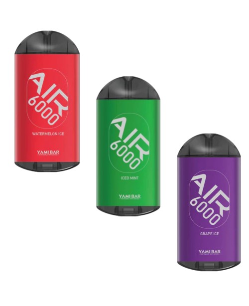 Yami Bar Air 6000 Disposable 6000 Puffs Variety Bu...