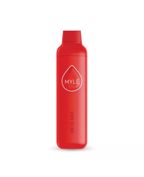 Myle Meta Bar Disposable 2500 Puffs - Red Apple