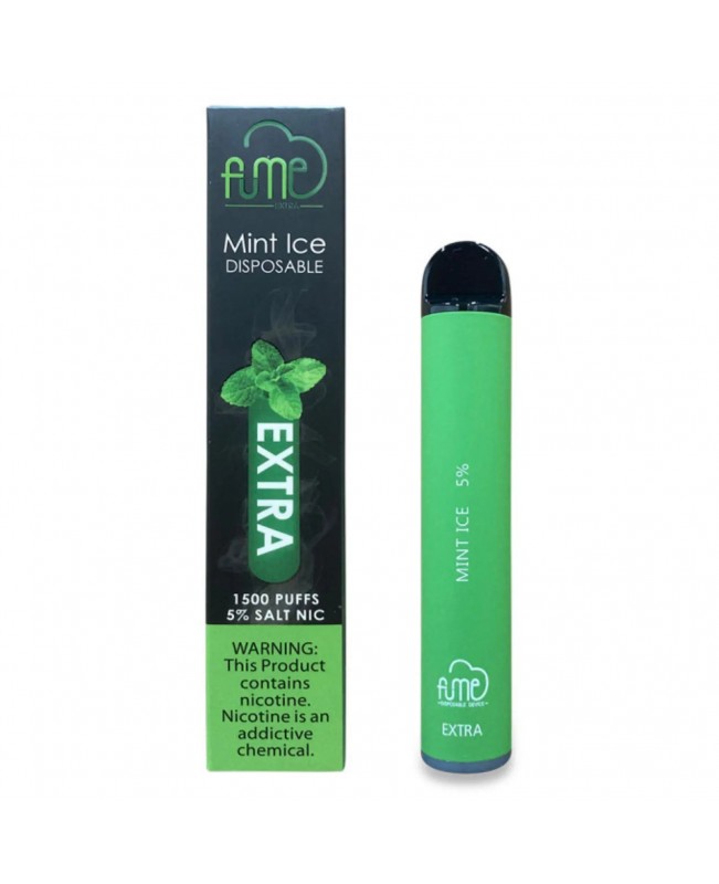 Fume Extra Disposable 1500 Puffs - Mint Ice