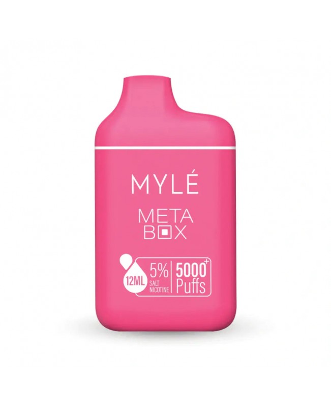 Myle Meta Box Disposable 5000 Puffs - Pineapple Coconut Strawberry