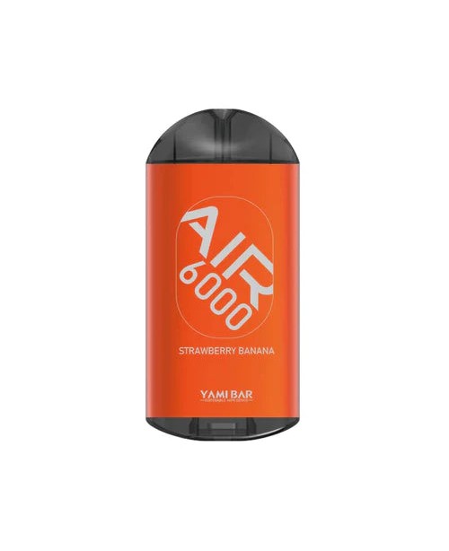 Yami Bar Air 6000 Disposable 6000 Puffs - Strawber...