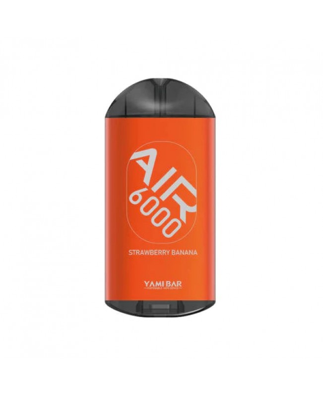 Yami Bar Air 6000 Disposable 6000 Puffs - Strawberry Banana
