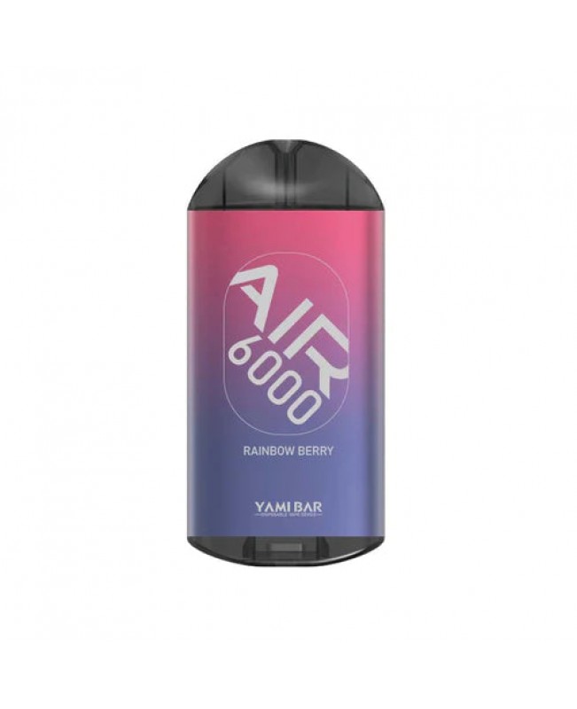 Yami Bar Air 6000 Disposable 6000 Puffs - Rainbow Berry