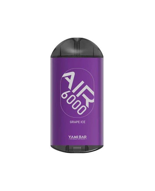 Yami Bar Air 6000 Disposable 6000 Puffs - Grape Ic...
