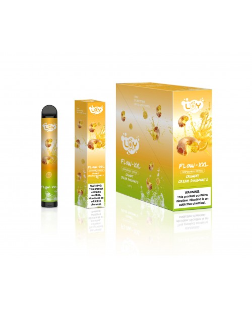 Loy Flow XXL Disposable 2400 Puffs - Crunchy Cream...