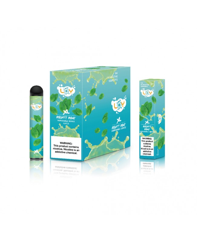 Loy XL Disposable 1500 Puffs - Mighty Mint