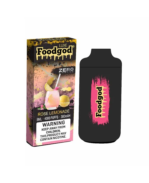 Foodgod Luxe Zero Nicotine Disposable 4000 Puffs 0...