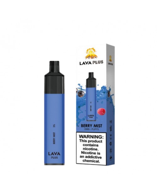 Lava Plus 2000 Puffs Disposable - Berry Mist